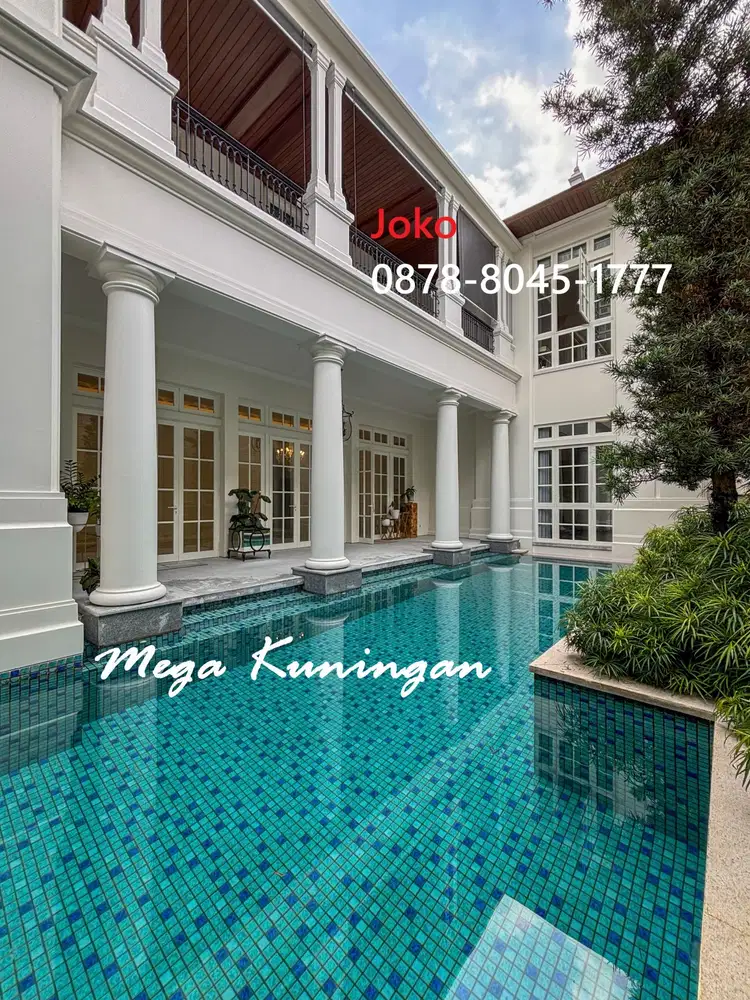 Rumah Mewah Modern Classic VIP Area Mega Kuningan, Jakarta Selatan