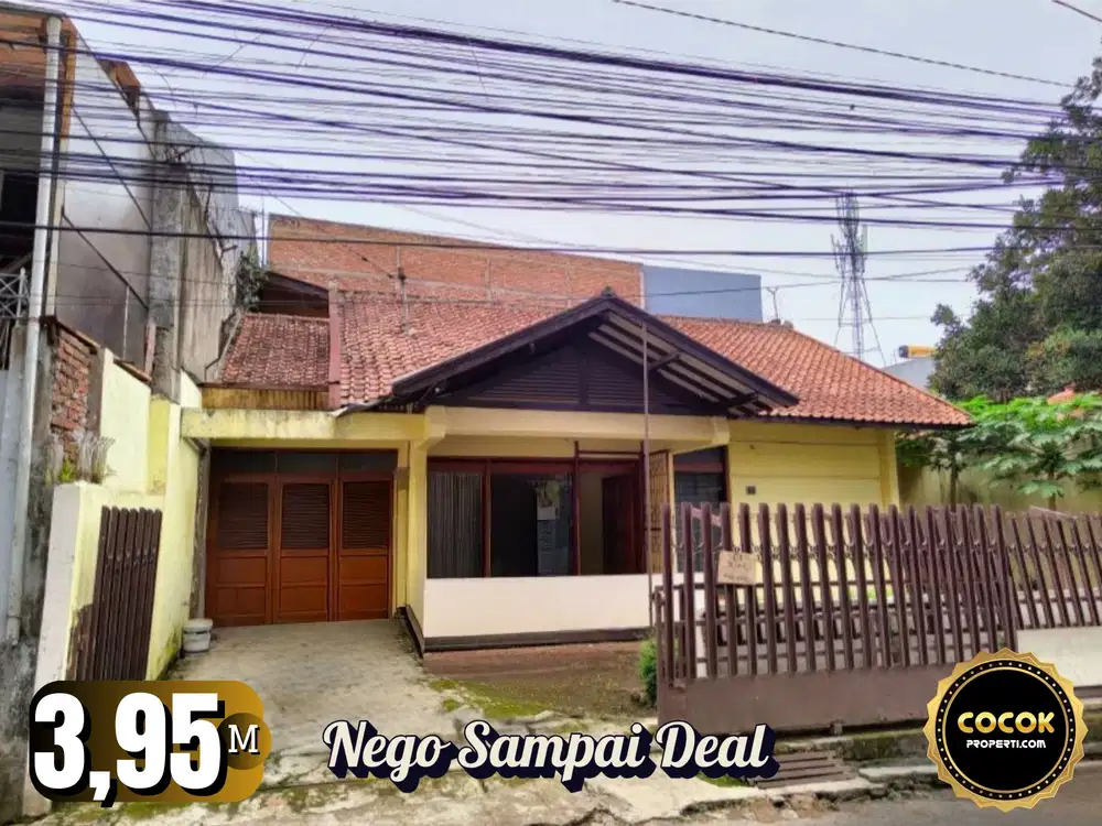 DIJUAL CEPAT RUMAH HITUNG TANAH KAWASAN PREMIUM CISITU DAGO BANDUNG