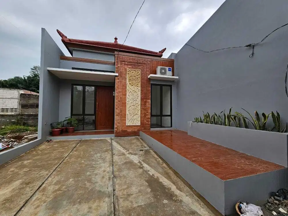 Rumah Baru Siap Huni Dekat Tol Cijago dan Stasiun Depok DP0 Free Biaya