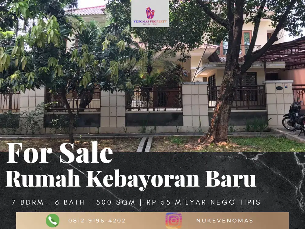Dijual Rumah Jl Wijaya Kebayoran Baru Bagus dan Terawat