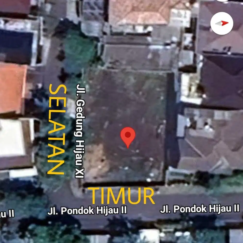 Dijual cepat tanah di pondok indah