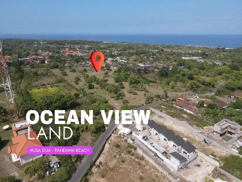 DISEWAKAN TANAH KAVLING EXCLUSIVE NUSA DUA, PANDAWA BEACH