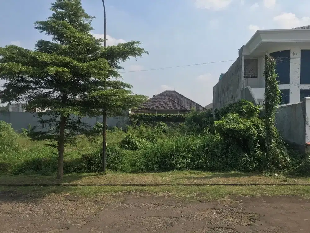 Tanah 770 m Belakang Mall di Jl Mega Mendung Komp Puri Cinere