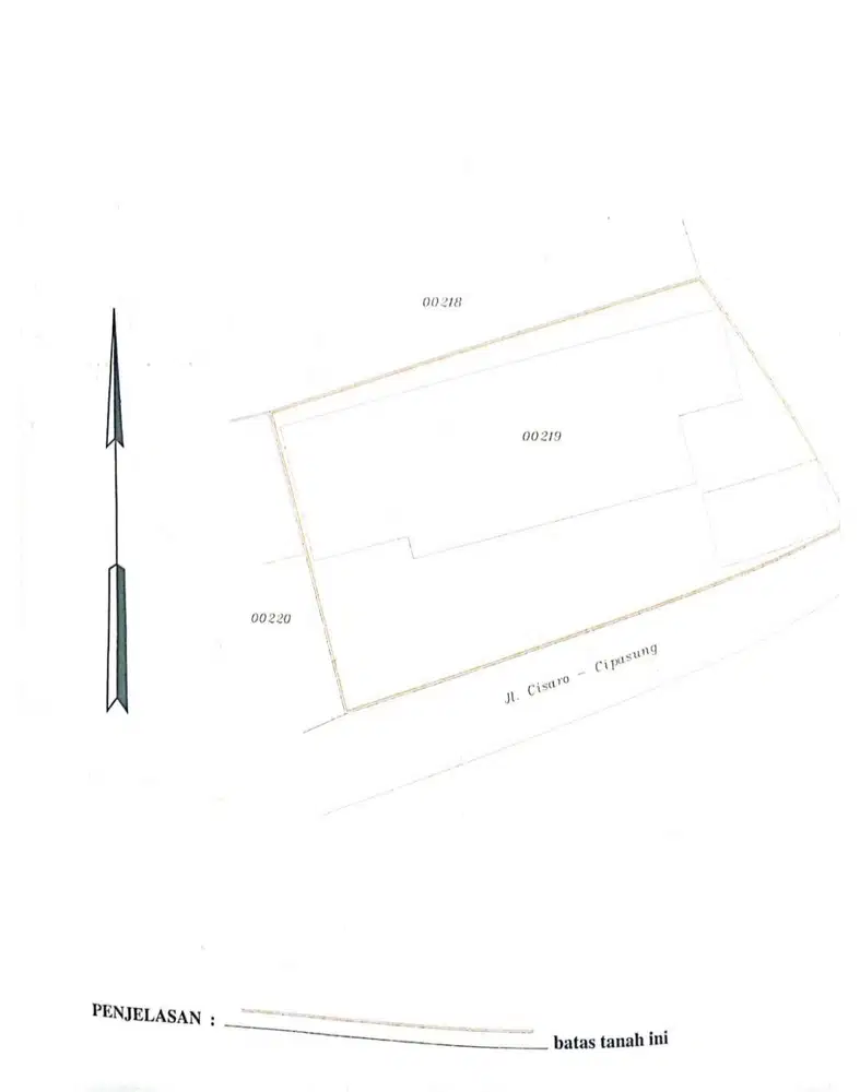 Dijual Tanah di Desa Cipakat, Singaparna, Tasikmalaya, Jawa Barat