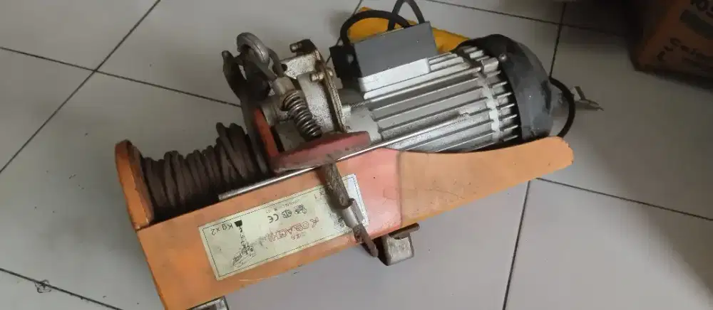 jual electric hoist kobachi 400-800kg