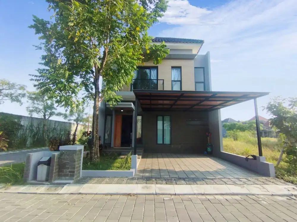 Rumah Mewah Furnish Cluster Elit Premium Ada Kolam Renang Perum