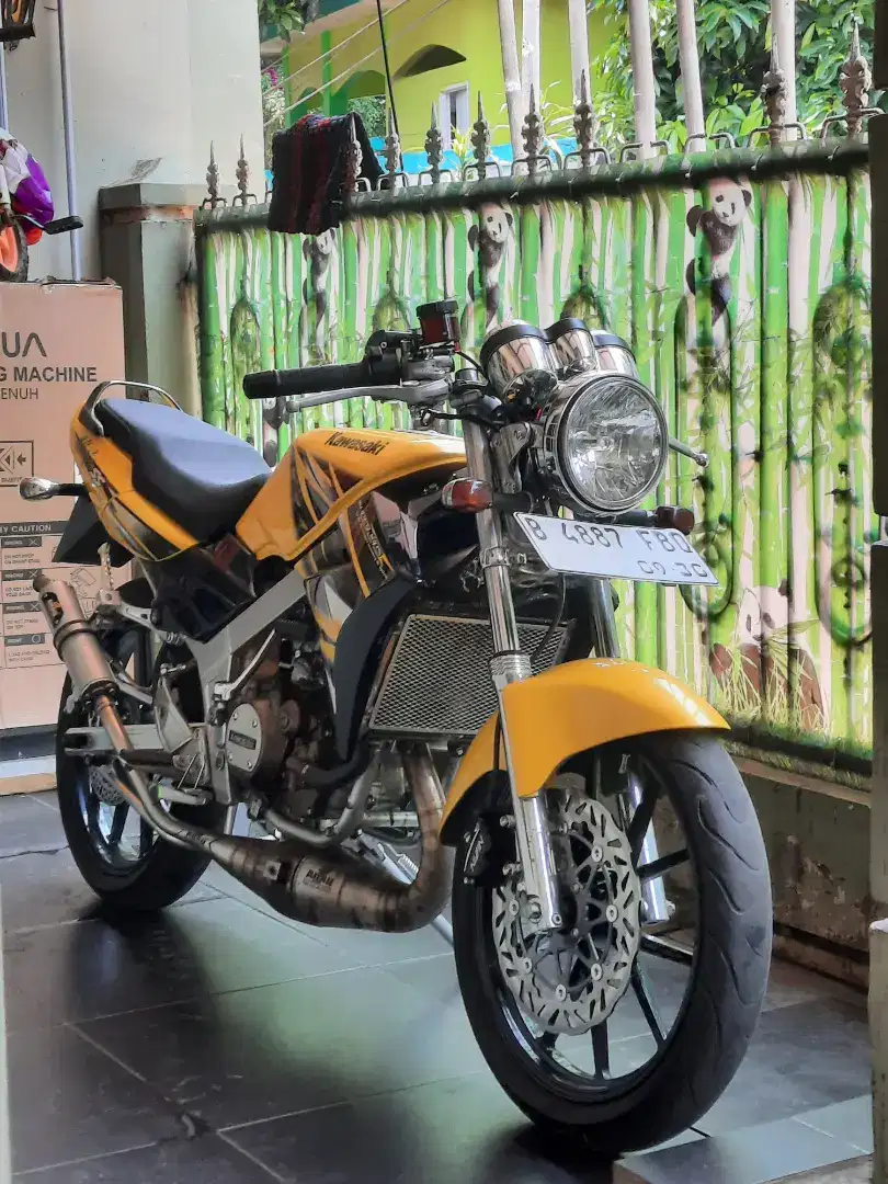 Ninja r 2015 convert ss kuning