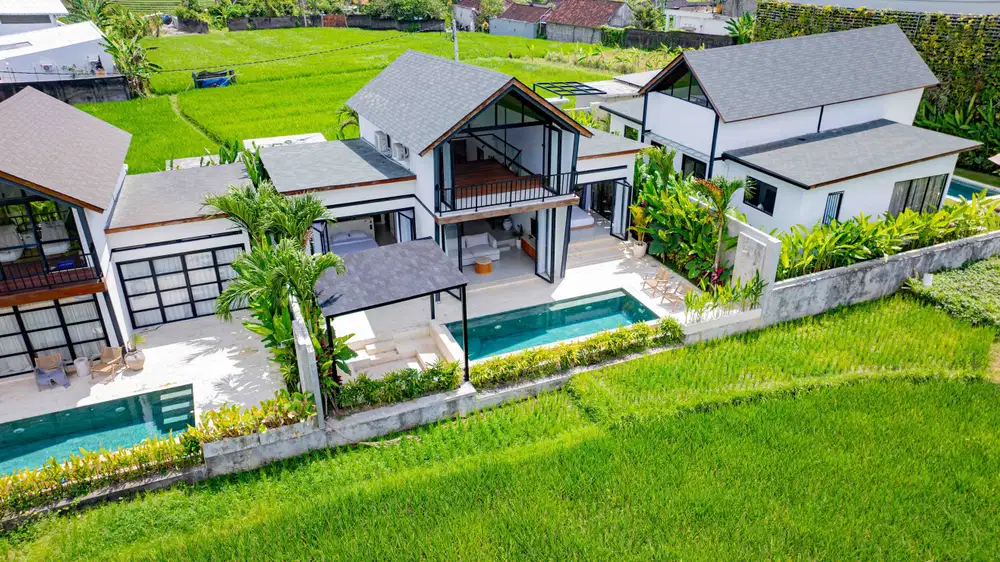 Charming 2-Bedroom Villa with Ricefield Views in Kaba-Kaba