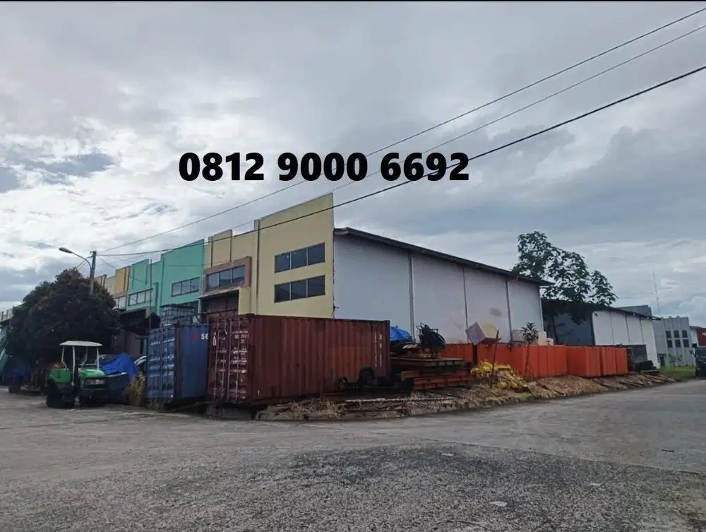 Disewakan Gudang Hook Bizhub Serpong Gunung Sindur Ready Desember 2025