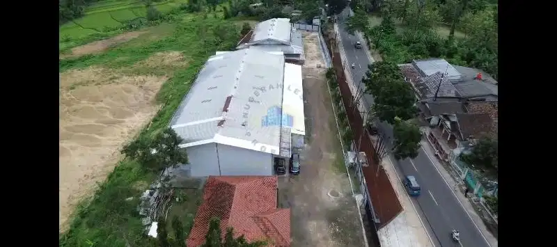 Dijual pabrik dekat exit tol rangkas bitung