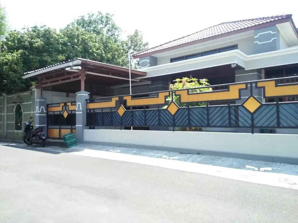 Rumah luas fajar indah jalan lebar halaman luas siap huni