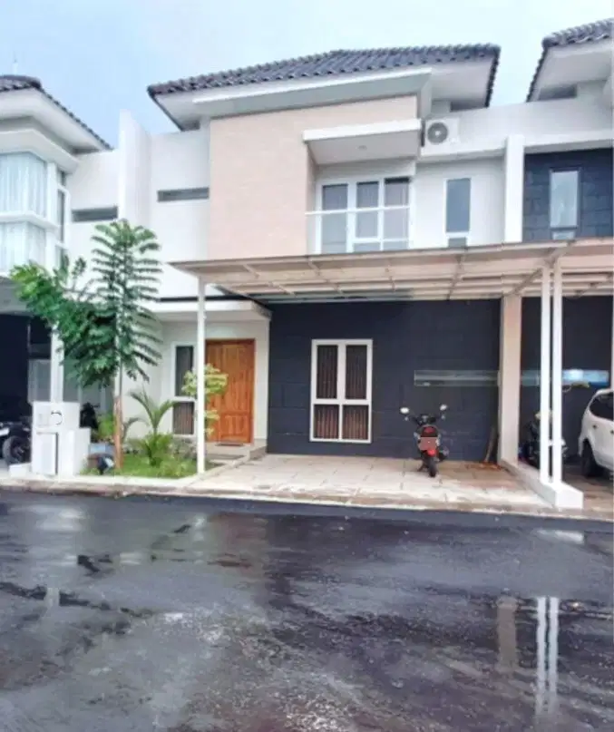 Rumah Bagus 2Lt Cluster Full Furnish Dekat Tol Ngasem Sukoharjo
