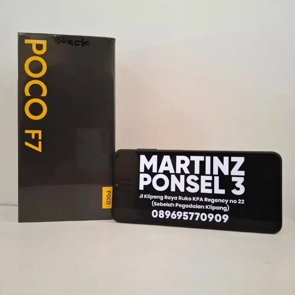 Poco F7 12/512GB Garansi resmi 15 bulan