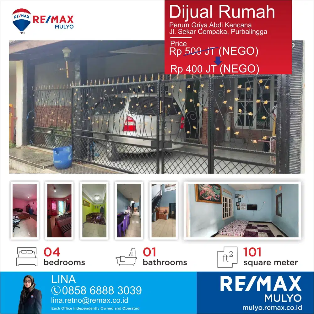 Dijual Rumah Bagus Perum Purbalingga