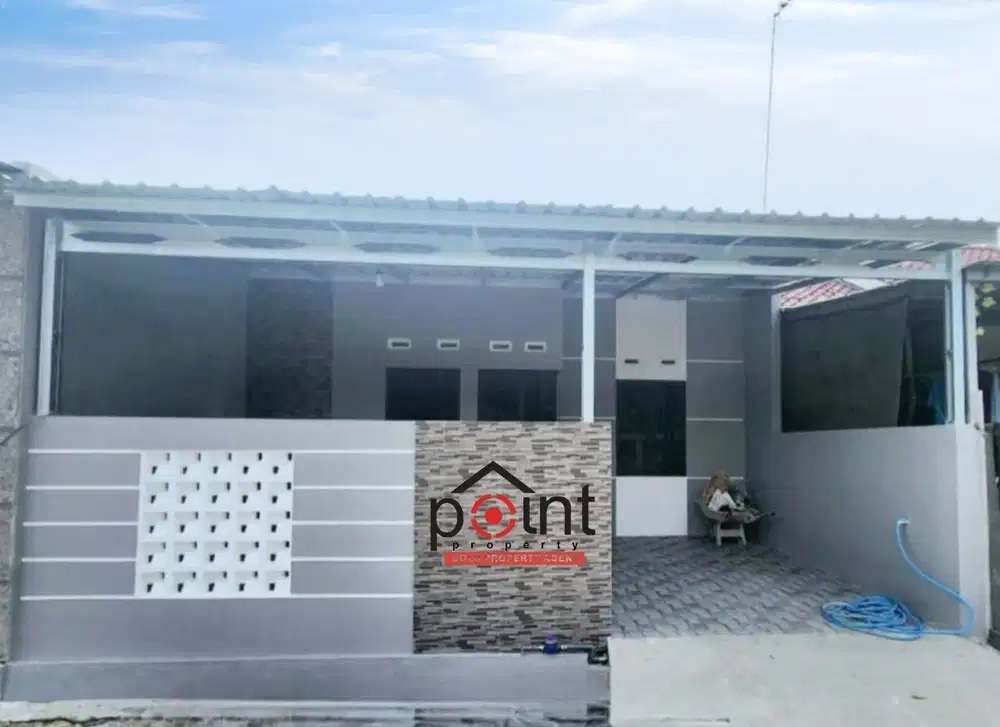 Rumah Baru Siap Pakai Pagar Kanopi Lingkungan Perumahan Plesungan (TF)