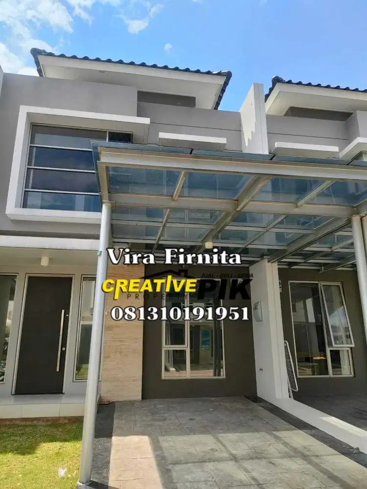 DISEWA CEPAT, MURAH RUMAH GOLF ISLAND,PIK - SIAP HUNI DENGAN AC