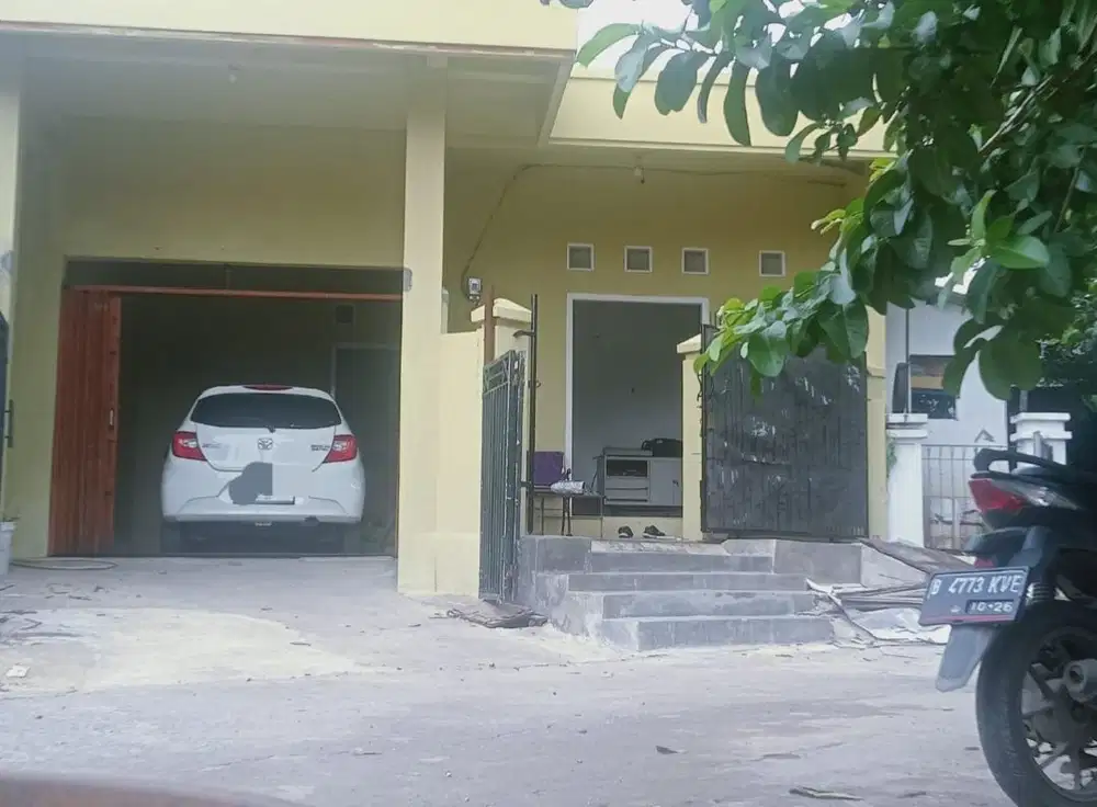 Dijual rumah hoek 1 lantai Jalan Berlian BMP Harapan Jaya Bekasi e0124