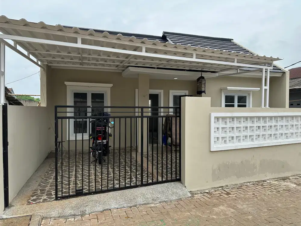 Rumah Cantik 1 lantai Dekat ke sekolah dan Pasar Tradisional