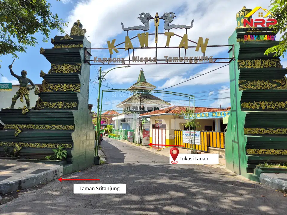 Dijual tanah semi gudang termurah  di Banyuwangi Kota