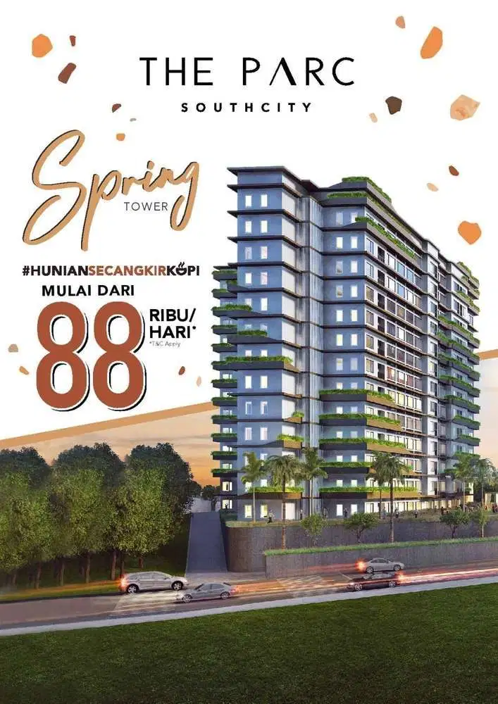 The Parc Spring prime Location Lingkungan Asri