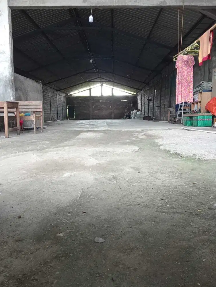 gudang luas murah siap pakai dekat tol gondangrejo