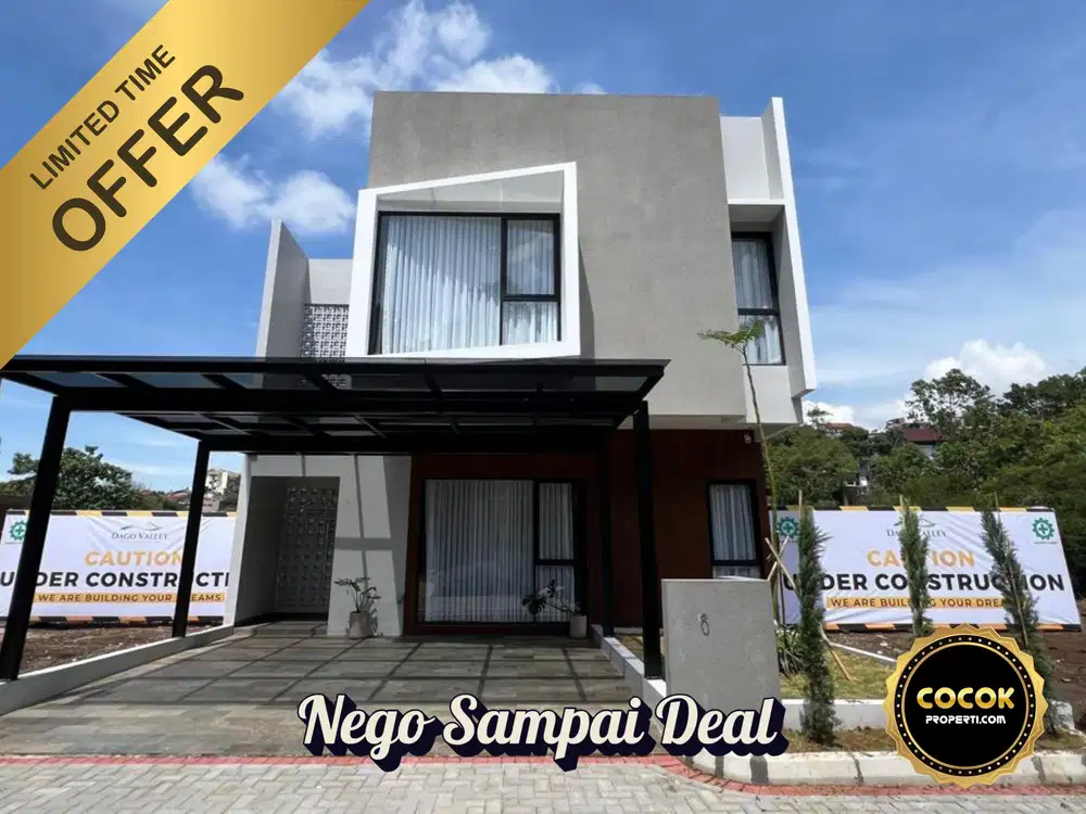 Deket Banget ke RS Borromeus Dago, Rumah dijual Baru di Perumahan Cisitu Kota