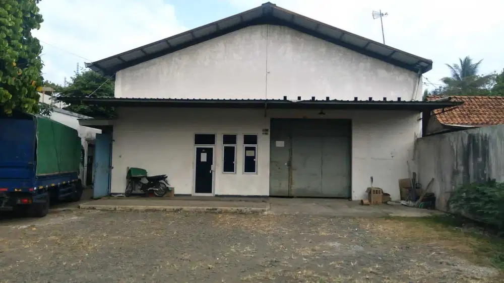 Gudang + Kantor Akses Truck, 5 Menit Pasar Karanglewas, Purwokerto