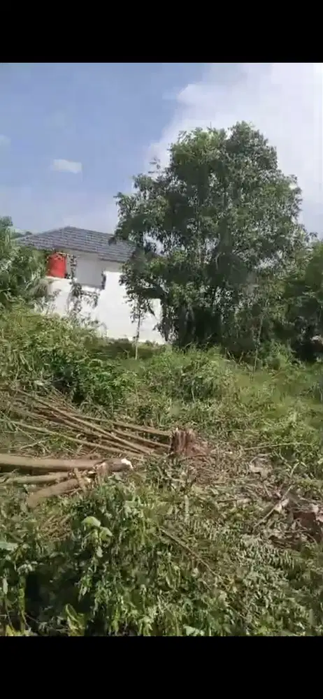 Tanah luas 453m2 jl Utama Simpang Tiga dekat Bandara SSK2