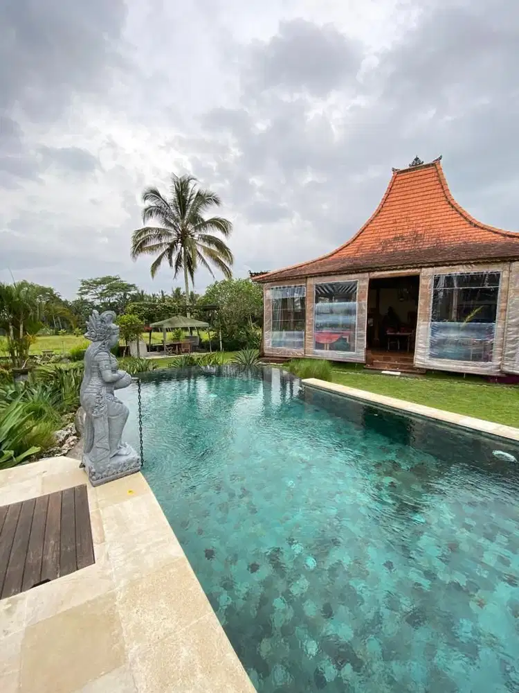 Villa Suasana Pedesaan Yang Asri View Sawah