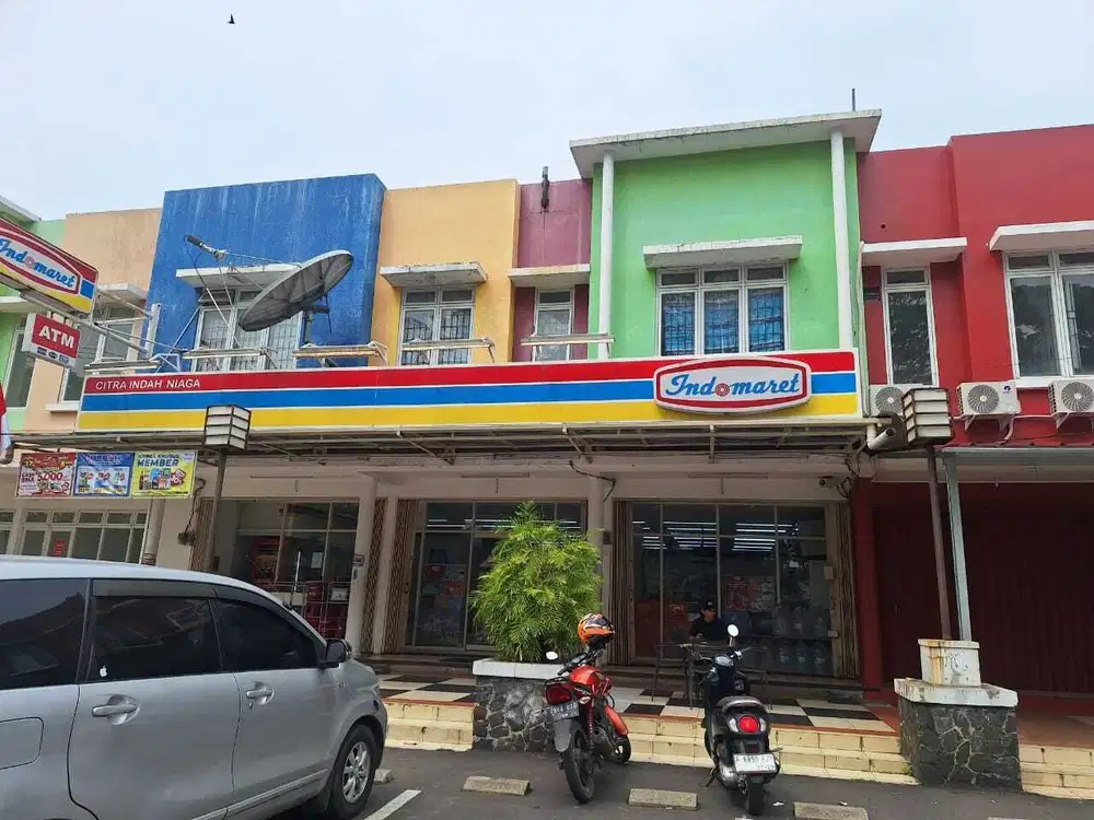 Dijual ruko bagus utk investasi,disewa indomart di Citra Indah Jonggol