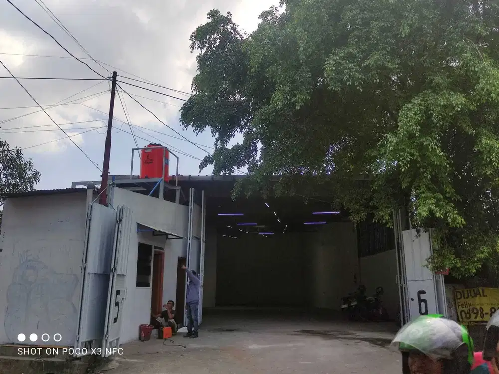 Disewakan Gudang Siap Pakai Lokasi Strategis Dijalan Kembangan Selatan
