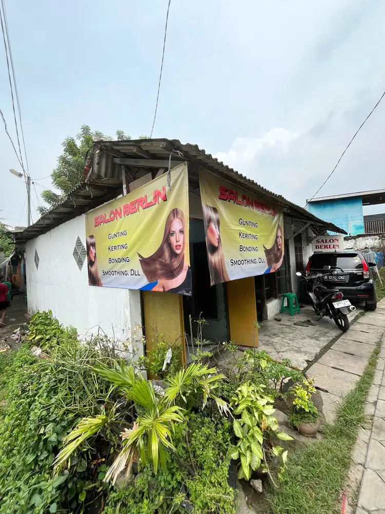 Sangat Dekat ke Bandara Ruko pinggir Jalan Ramai Kendaraan Di Kedaung