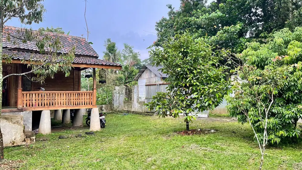 Rumah Villa + Kebun Durian 1051 m2 di Purwakarta Dijual Murah
