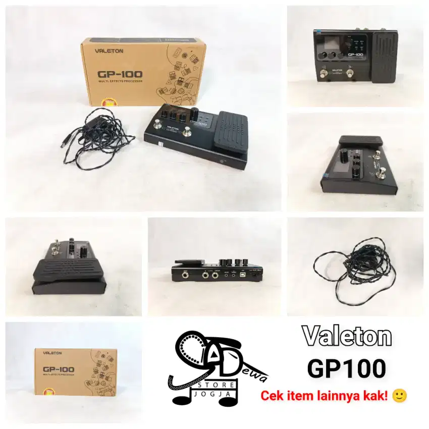 VALETON GP 100 MULTIEFX MULTIEFEK DIGITAL MULTI EFEK GP100