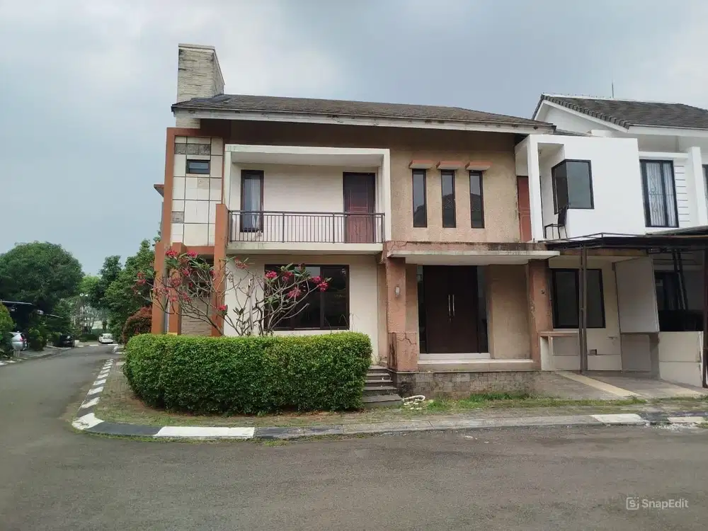 Rumah 2 Lantai Posisi Hook Dalam Cluster Favorit Graha Raya Bintaro