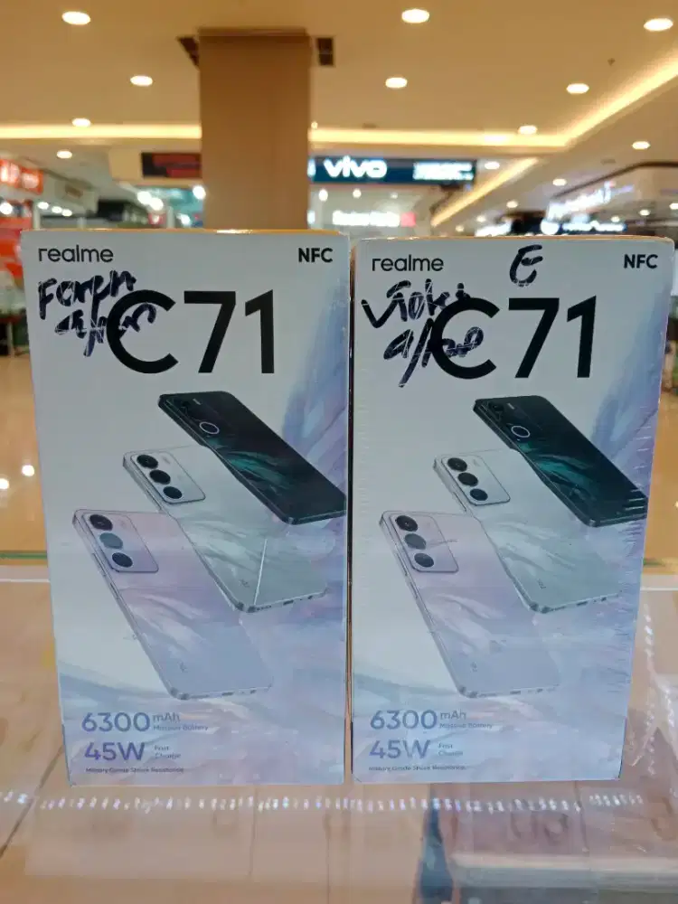 Realme C71 4/128 Baru Garansi resmi 1 Tahun