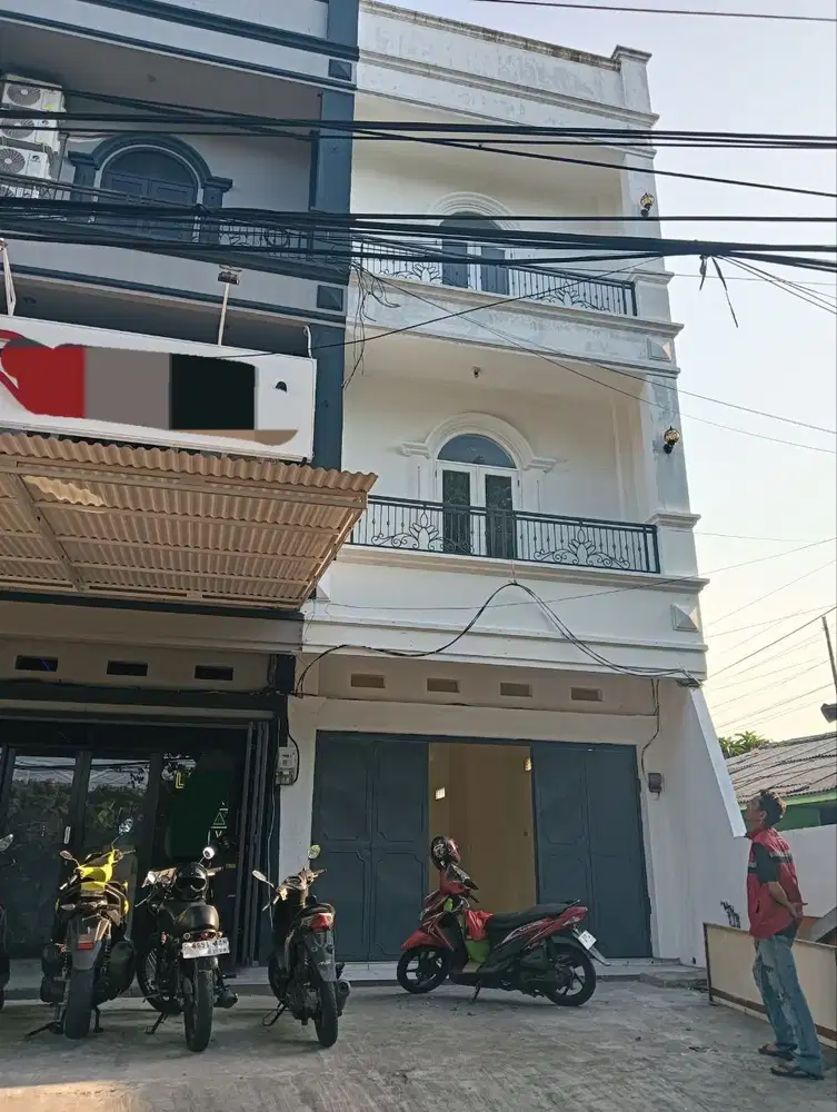 Disewakan Ruko Jalan Raya Juanda Depok Pancoran Mas 3 Lantai