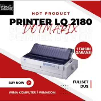 PRINTER EPSON LQ - 2180 DTMatrix Garansi Fullset SW-DN