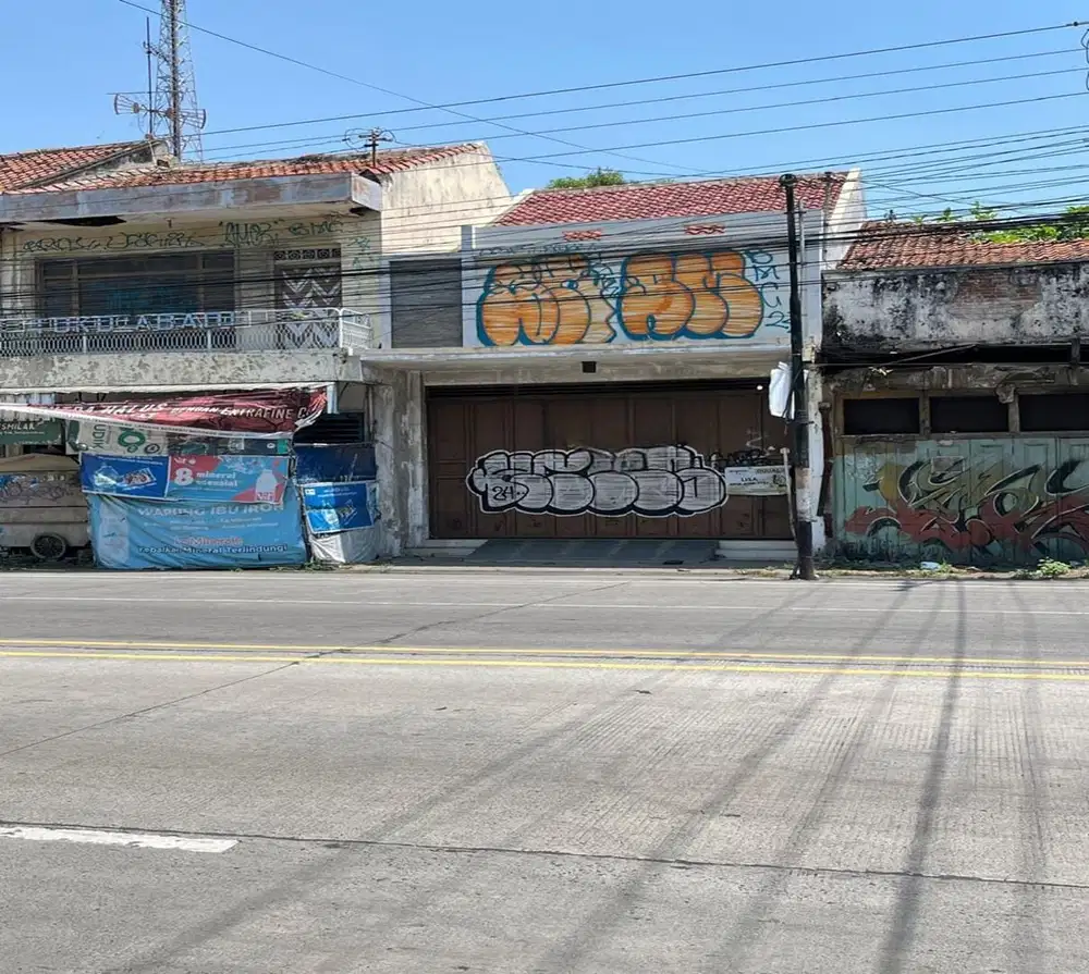 TEGAL PEKAUMAN RUKO 2 LANTAI STRATEGIS PINGGIR JALAN RAYA JUAL MURAH