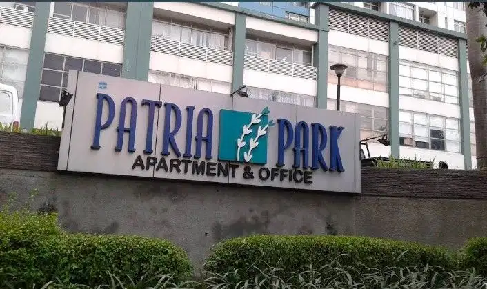 Dijual cepat 1 unit apartemen di Patria Park full furnish