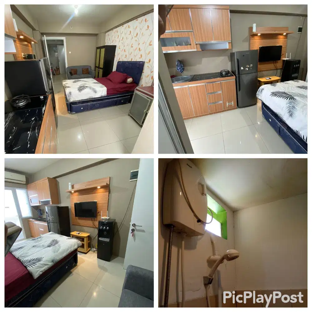 The Green Pramuka City Apartment Second Studio Furnish