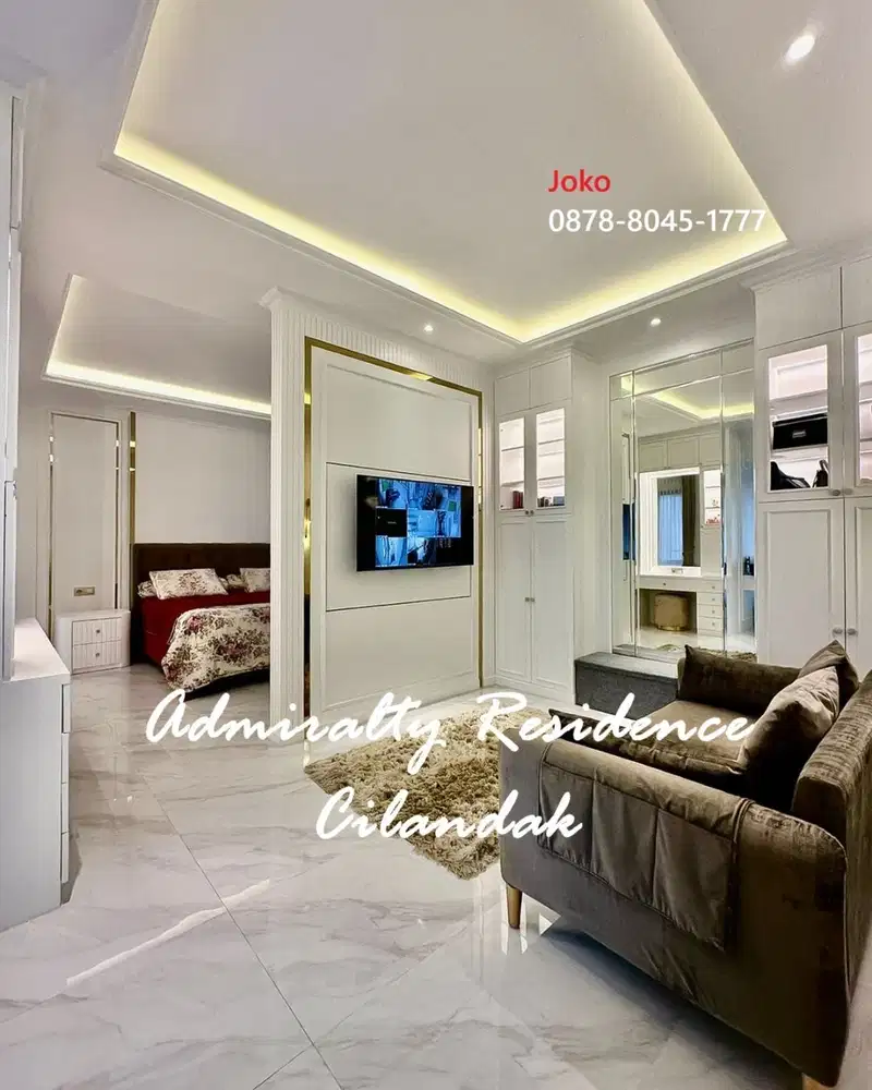 Rumah Mewah Full Furnished Komplek Elit Admiraty Residence, Cilandak