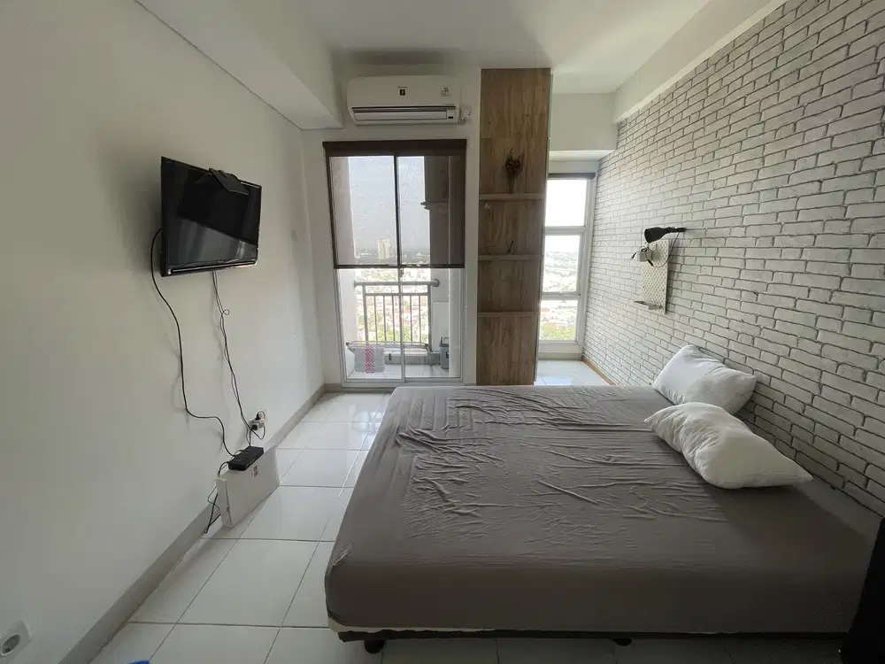 JUAL CEPAT BU APARTEMEN AKASA PURE LIVING STUDIO FURNSIHED BSD SERPONG