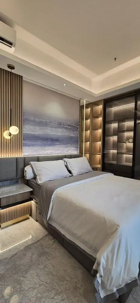 FOR RENT LUXURIOUS 3 BR APARTMENT MENARA JAKARTA AZURE JAKARTA PUSAT