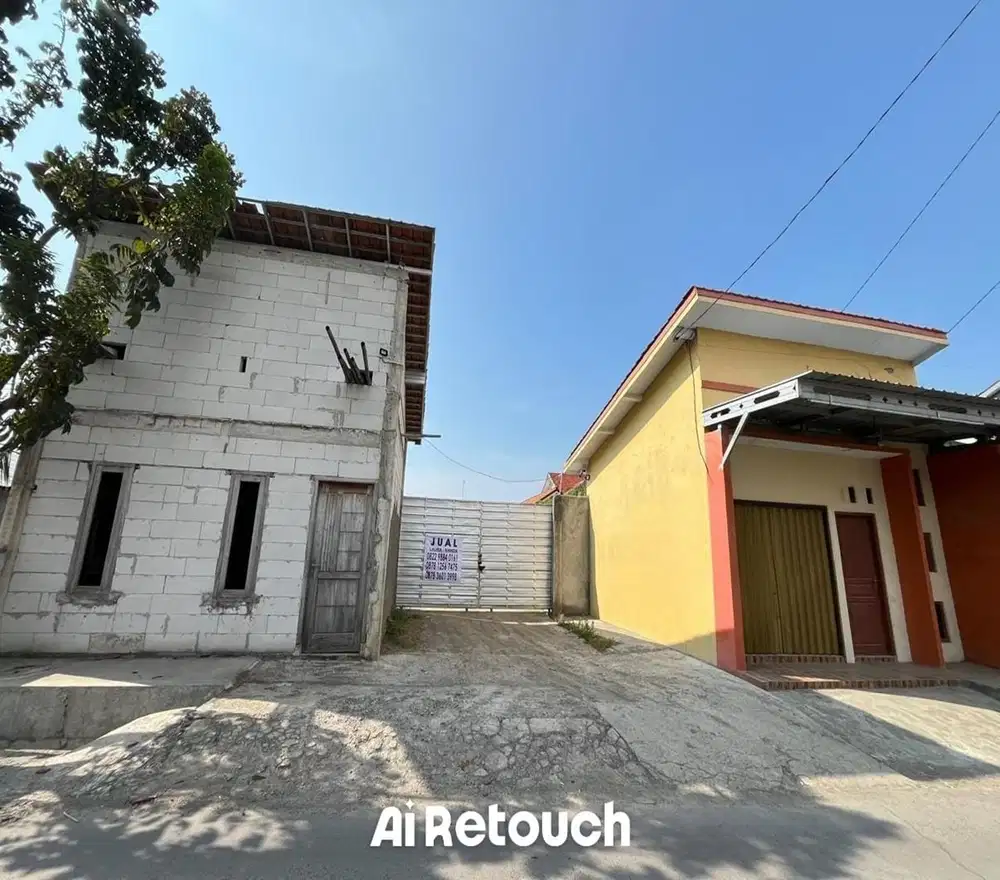 BREBES LIMBANGAN WETAN TANAH BANGUNAN LUAS STRATEGIS JUAL MURAH