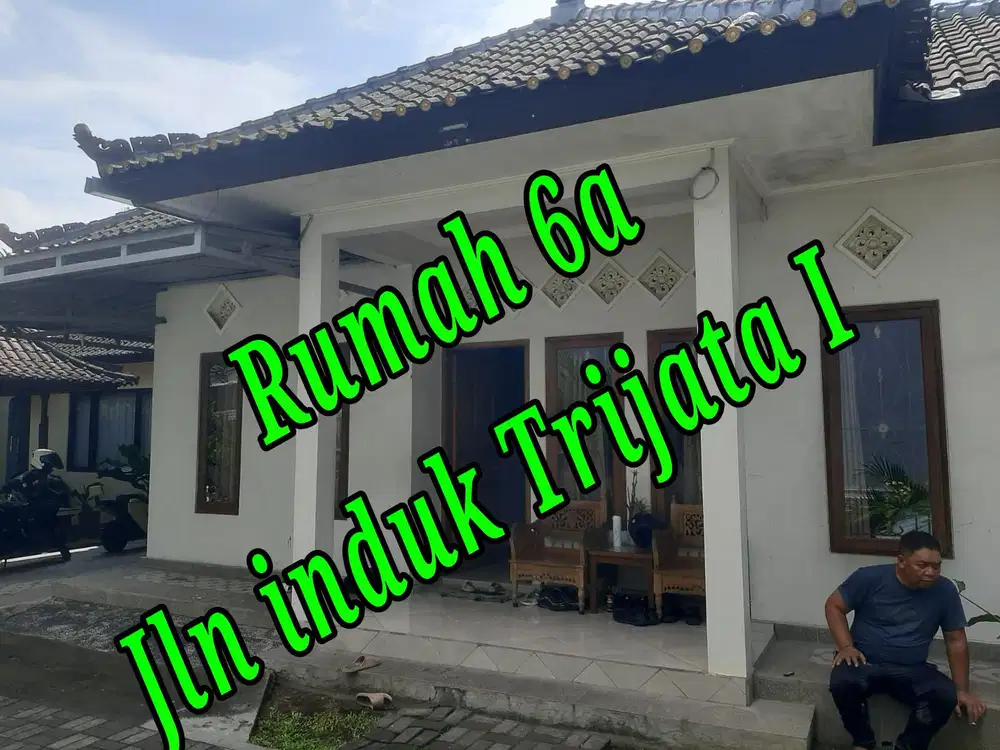 Dijual Rumah 6a di Jln induk Trijata I Denpasar Bali
