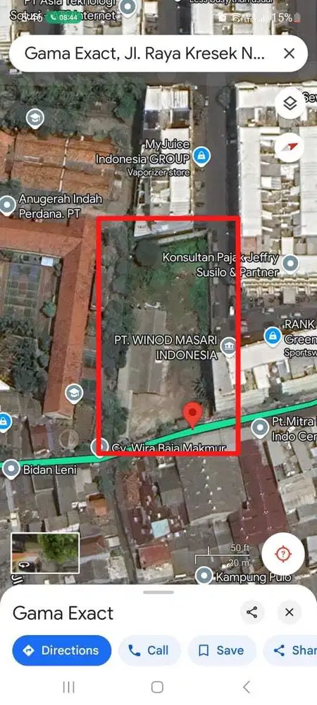 Dijual Lahan Luas 2311m2 sebelah Ruko Green Lake City Jakarta Barat