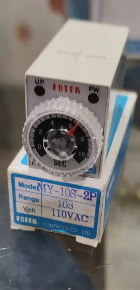 Timer Fotek original Type: MY-10s -2p Voltage: 110V