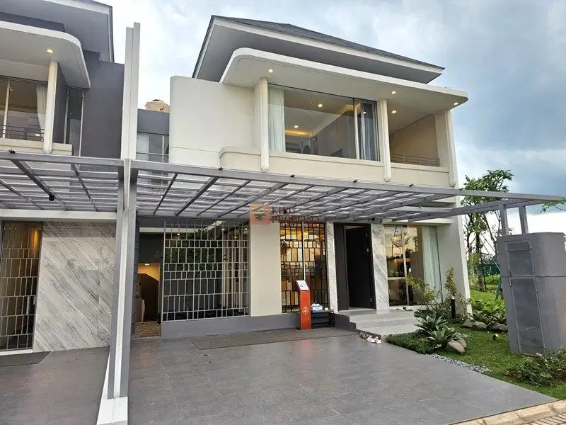 Hunian Eksklusif 2 Lantai, Smart Door Lock & CCTV – Dekat Stasiun Cisauk