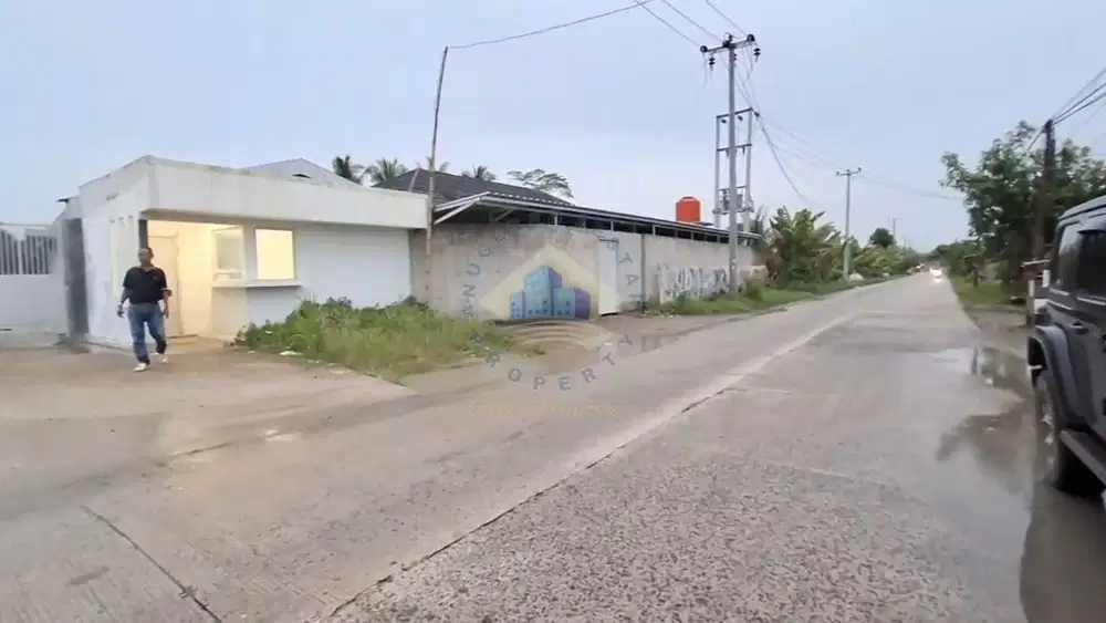 Di jual pabrik di jl raya Kaduagung dekat tol Rangkasbitung